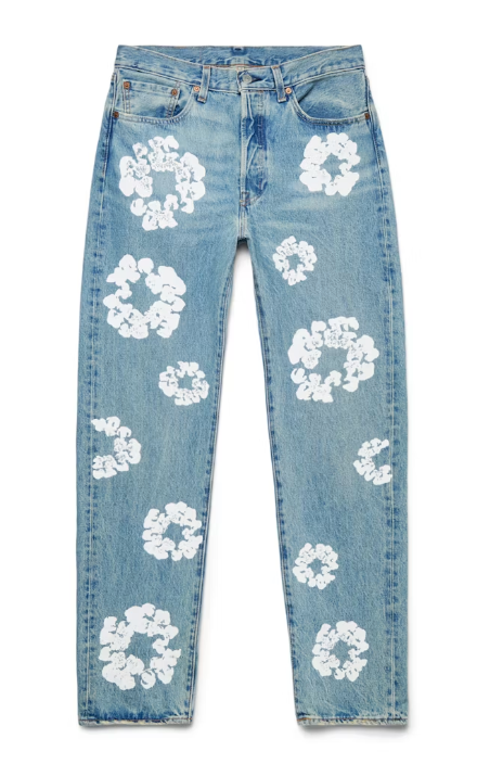 Denim Tears x Levi's Cotton Wreath Jean Light Wash