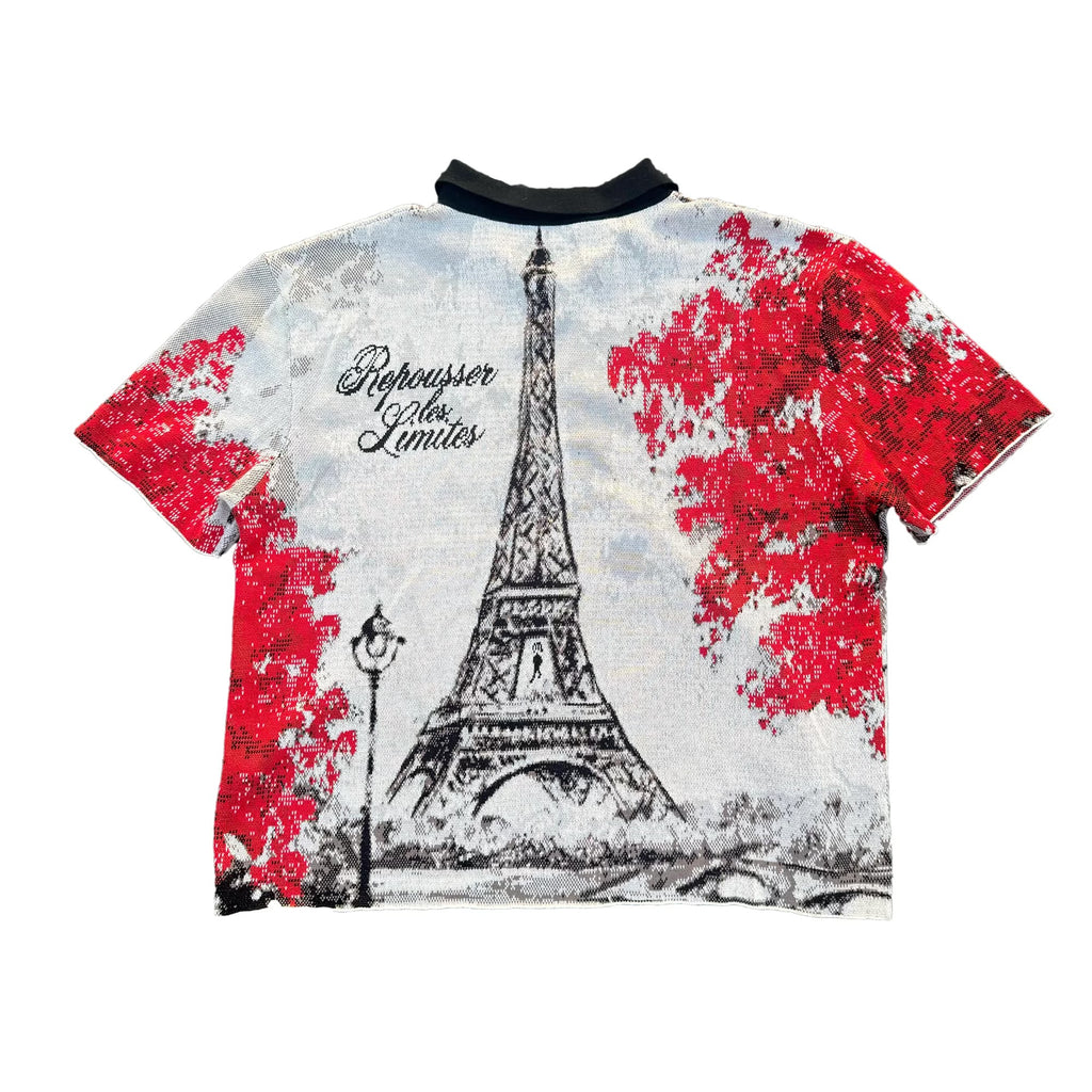 QTFL - PARIS STROLL BUTTON-UP