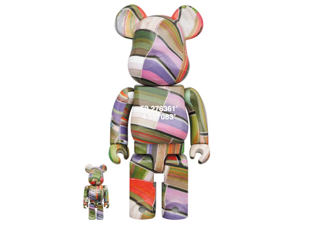 Bearbrick Benjamin Grant (Overview) Lisse 100% & 400% Set