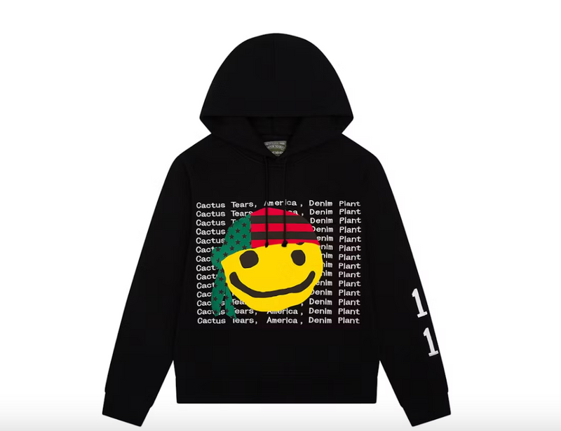 Denim Tears x CPFM Cactus Tears Hoodie Black