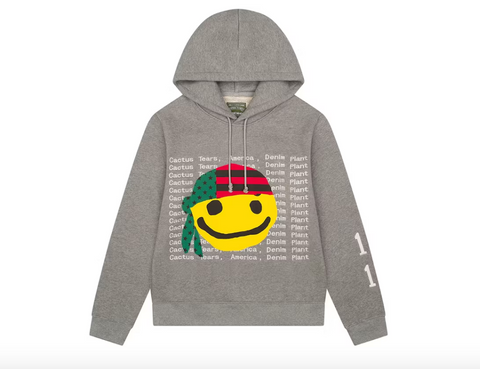 【入手困難】Denim Tears x CPFM Cactus Tears Wreath Hoodie Denim Tears x CPFM Cactus Tears Wreath Hoodie Black Men's