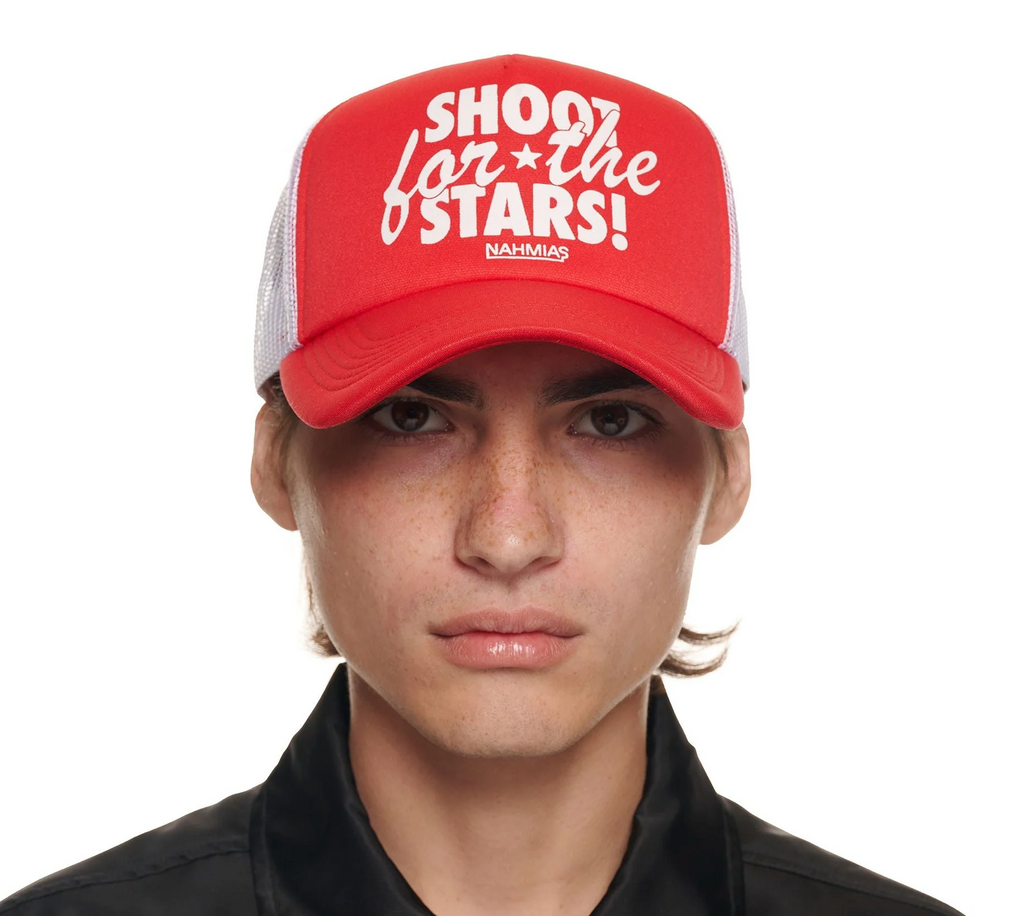 NAHMIAS - Shoot For the Stars Trucker Hat (Red)