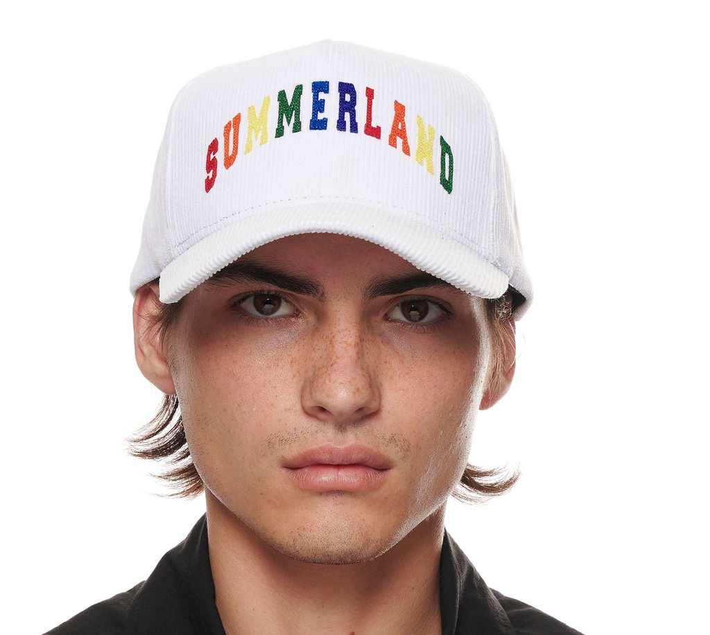 NAHMIAS - Rainbow Summerland Corduroy Trucker Hat