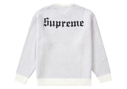 Supreme Snow White Sweater White