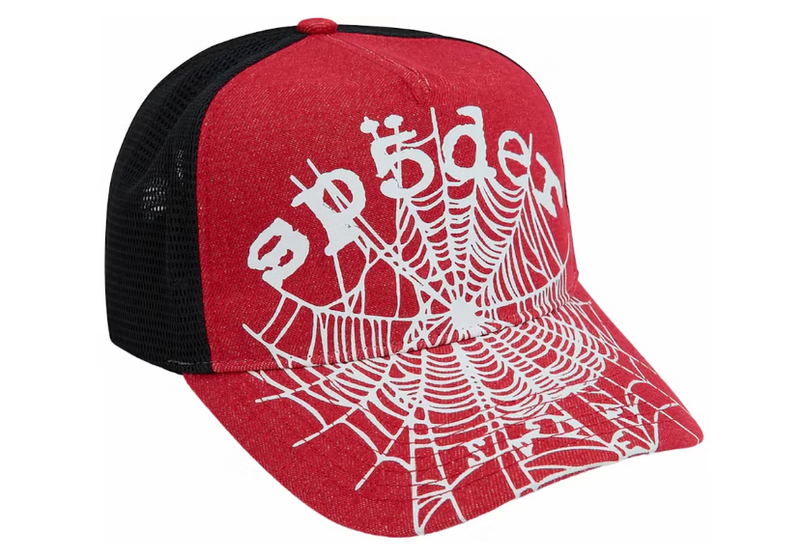 Sp5der Denim Og Web V2 Trucker Red