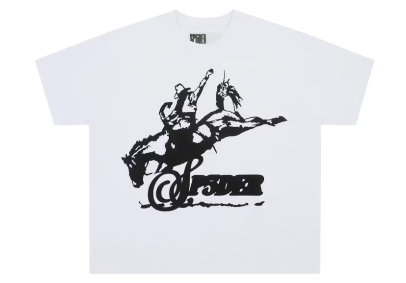 Sp5der Rodeo HW Tee White