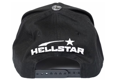 Hellstar OG Snapback Hat Black