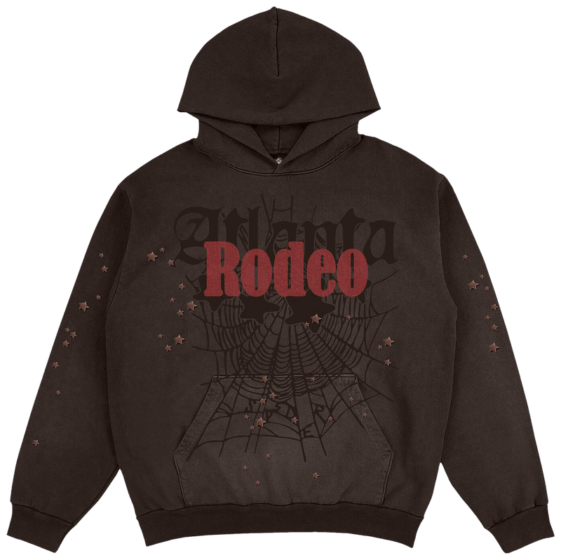 Cactus Jack by Travis Scott x Sp5der Days Before Rodeo Hoodie 'Brown'