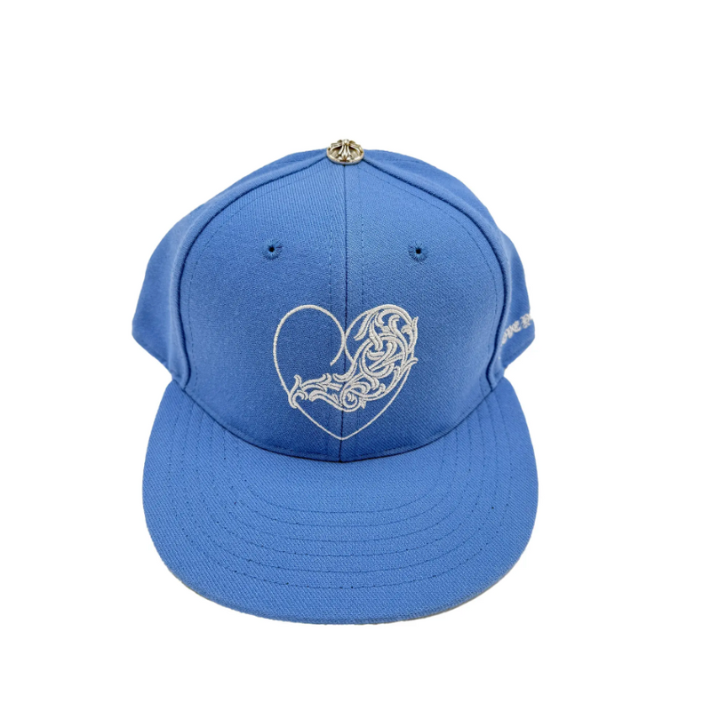 Chrome Hearts Fitted Cap - Blue