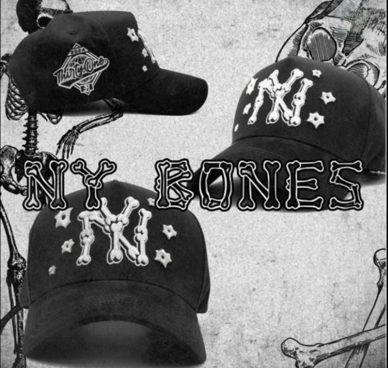 31 Hats "Yankees Bones" Black