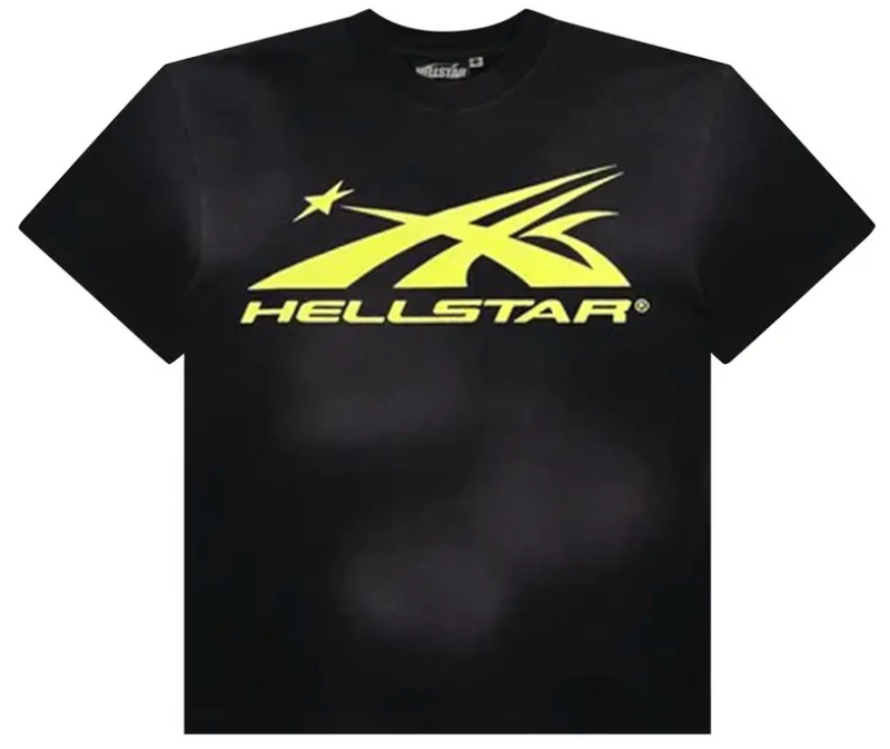 Hellstar Classic Tee Black/Yellow