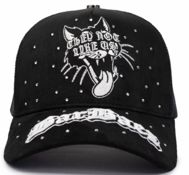 Baez x El Barbas Hats Crazy Black  Cat