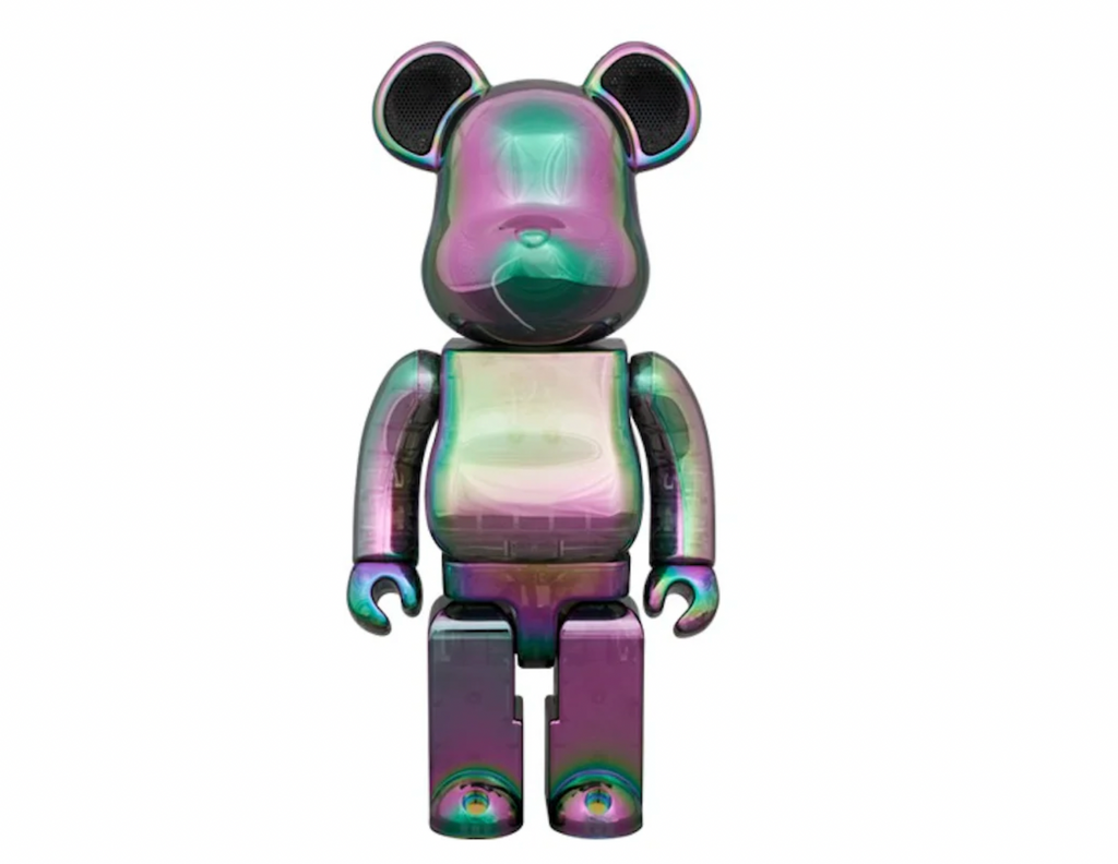 Bearbrick Audio Iridescent Portable Bluetooth Speaker 400%