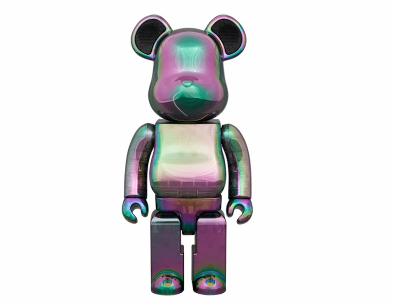 Bearbrick Audio Iridescent Portable Bluetooth Speaker 400%
