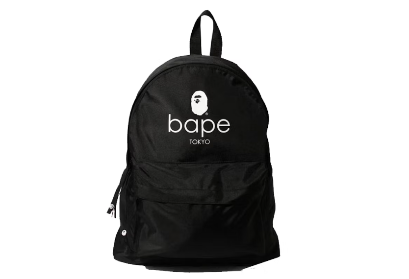 BAPE Tokyo Mens Backpack Black