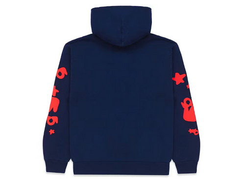 Sp5der Beluga Hoodie Navy