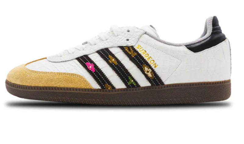 SRGN LV Craggy Monogram Samba White Lux - THE SHOE SURGEON