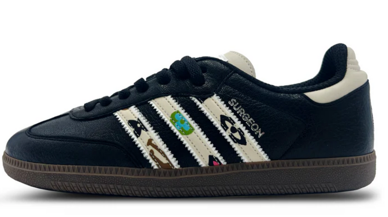 SRGN LV Craggy Monogram Samba Black - THE SHOE SURGEON