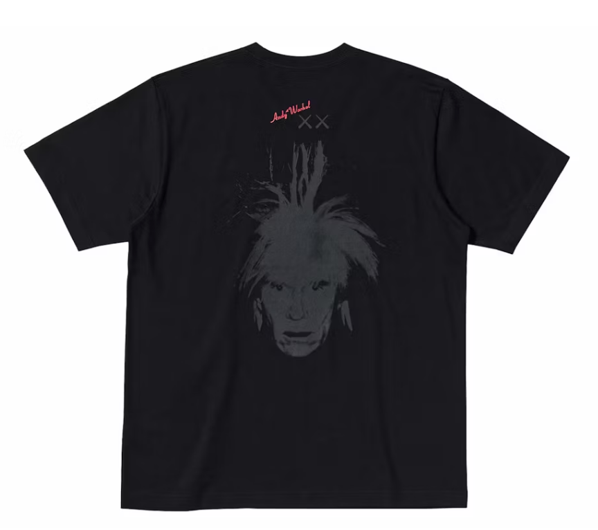 KAWS x Uniqlo Warhol UT Graphic 476352 T-shirt Black