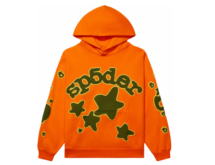 Sp5der Beluga Hoodie Orange