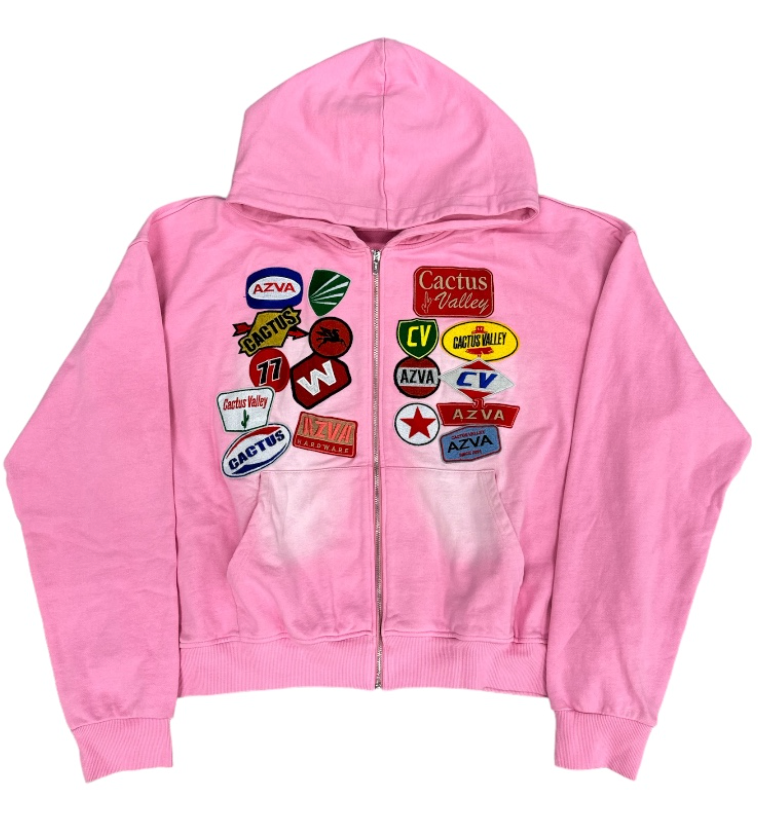 Rest Stop Hoodie - Pink