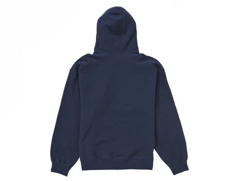 Supreme Box Logo Hooded Sweatshirt Sweatshirt (FW24) Navy