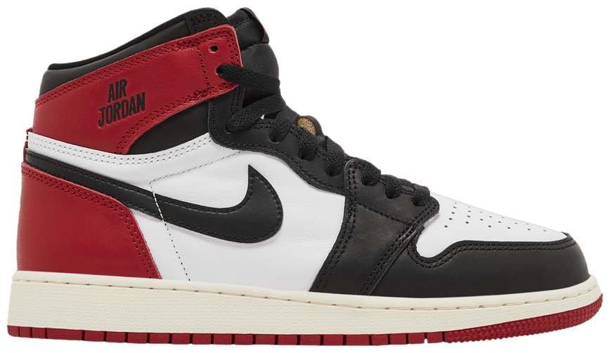 Air Jordan 1 Retro High OG GS 'Black Toe Reimagined' - FD1437 106