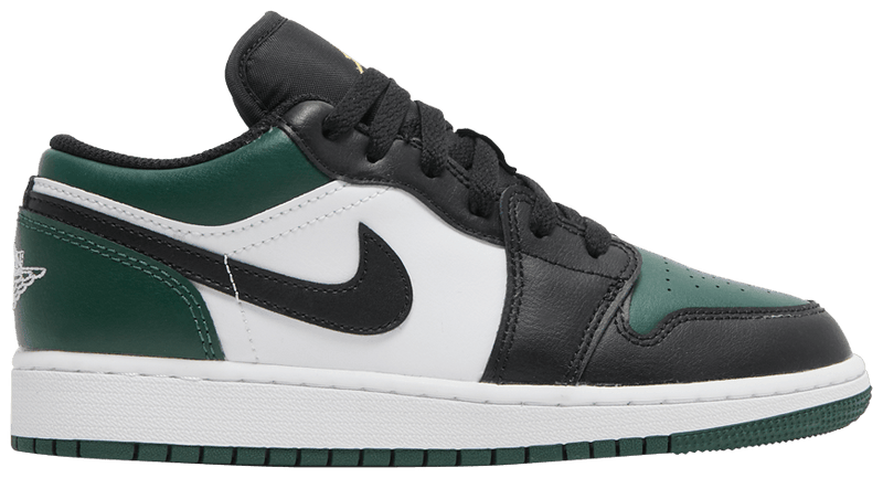 Air Jordan 1 Low GS 'Green Toe' (6L/5R) - 553560 371