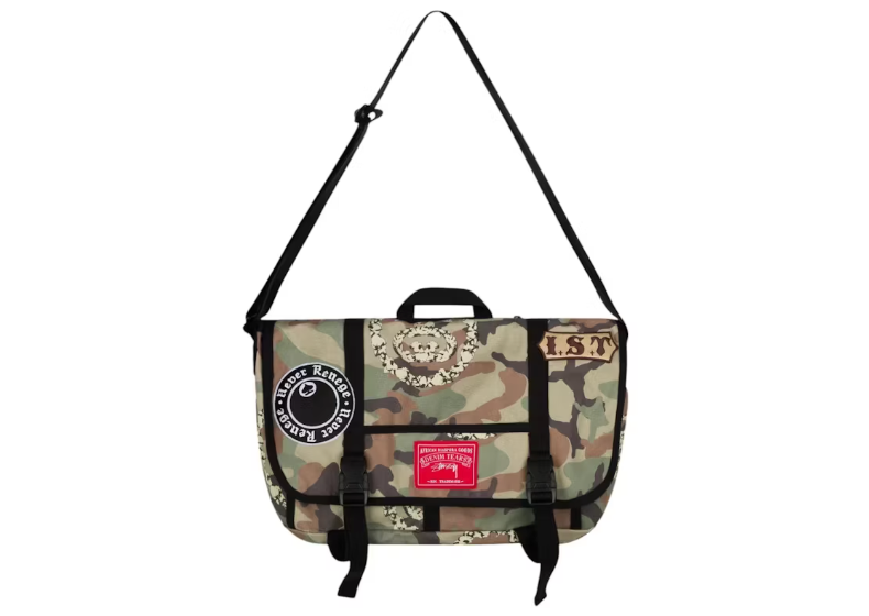 Denim Tears x Stussy Tears Messenger Bag Camo