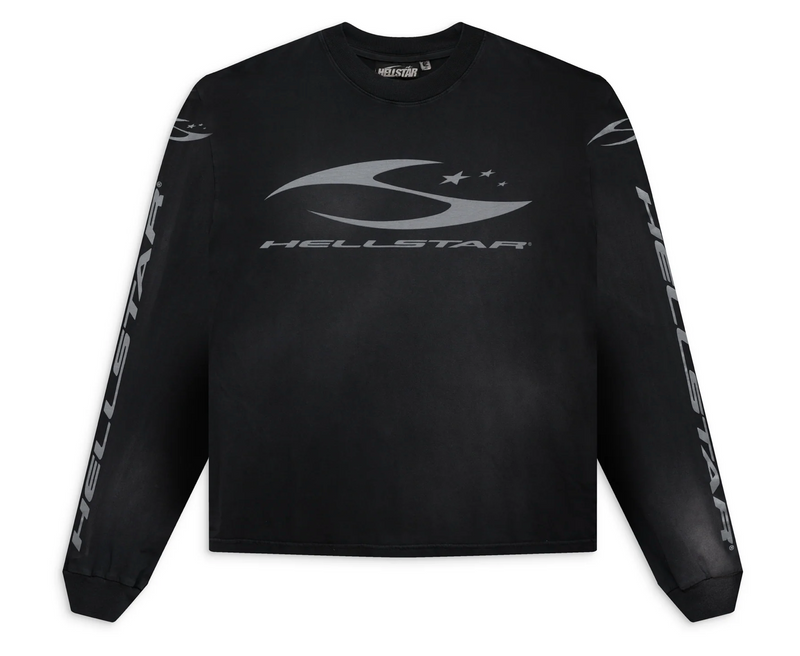 Hellstar Cursive Logo Longsleeve 'Black'