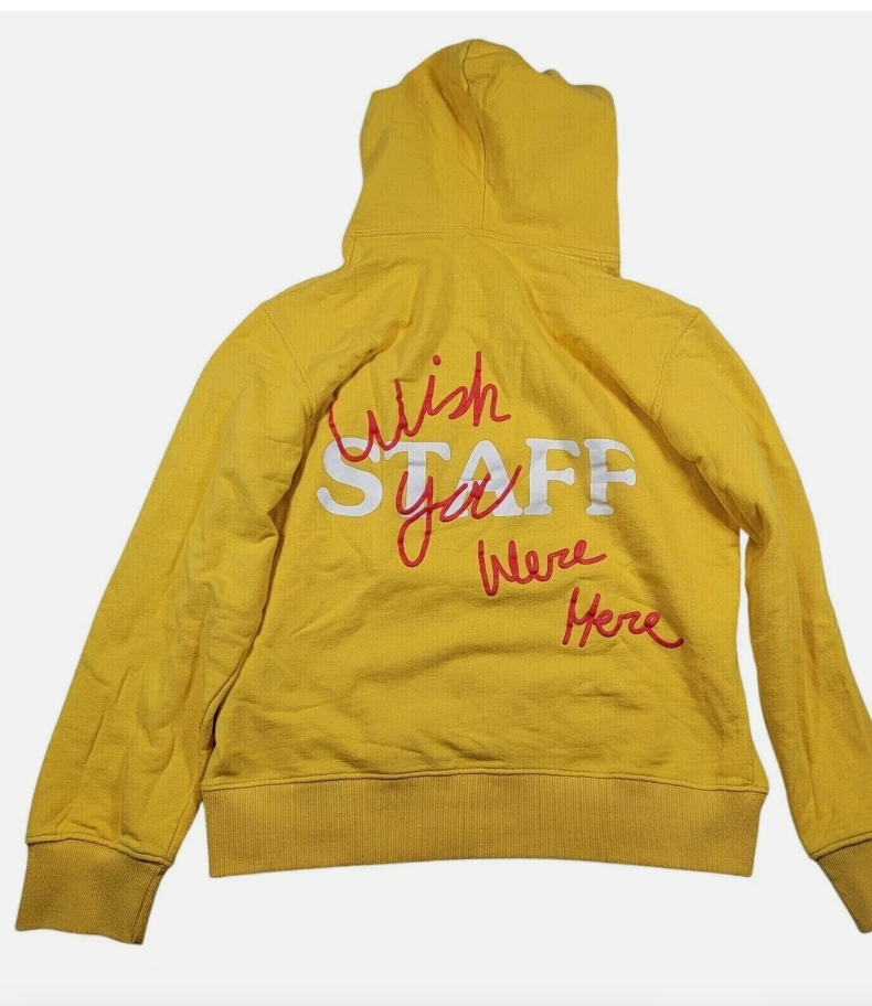 Travis Scott Astroworld Staff Hoodie Yellow