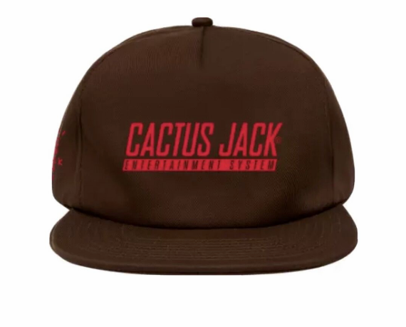 Cactus Jack Entertainment System Brown Hat