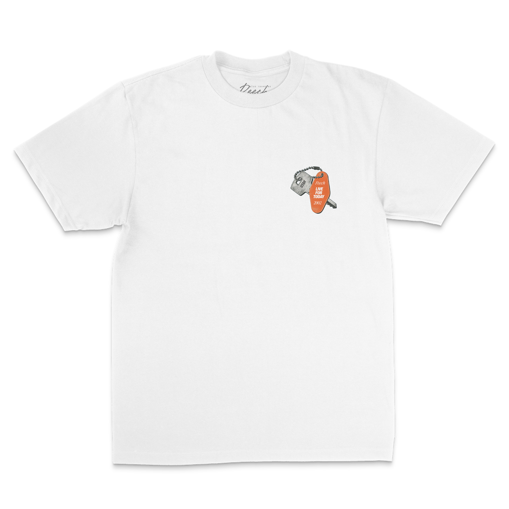 Peach Music - House Key 'White' T-Shirt