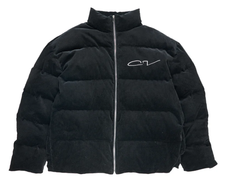 Cactus Corduroy Puffer