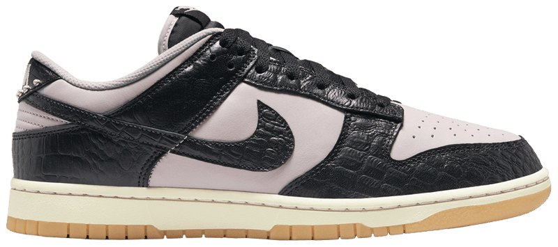 Dunk Low 'Black Platinum Violet Croc' - HF9191 001