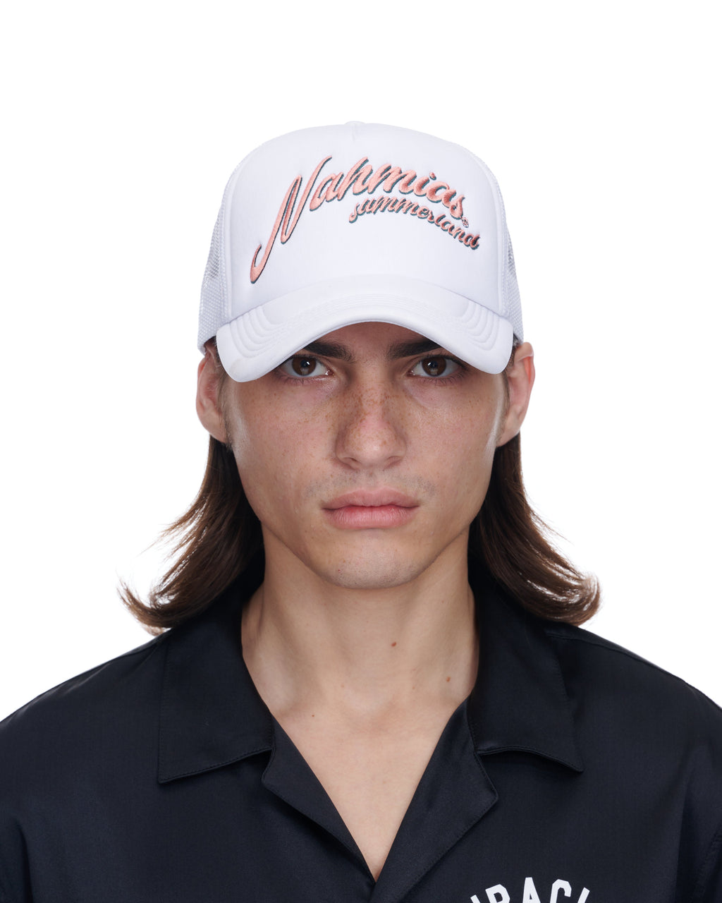 NAHMIAS Summerland Foam Trucker Hat - White
