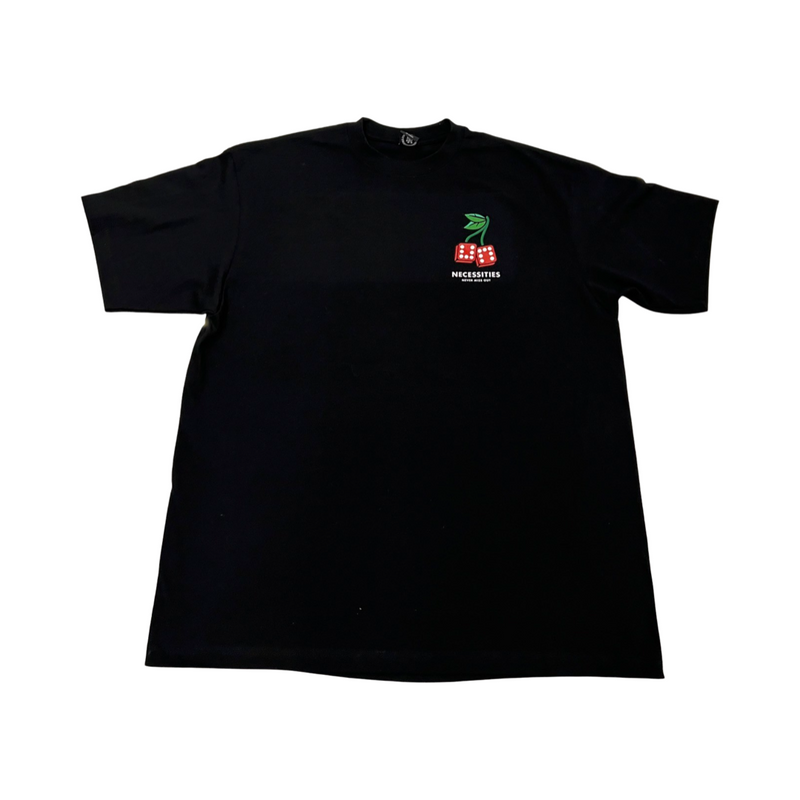 UN Cherry Dice Tee- Black