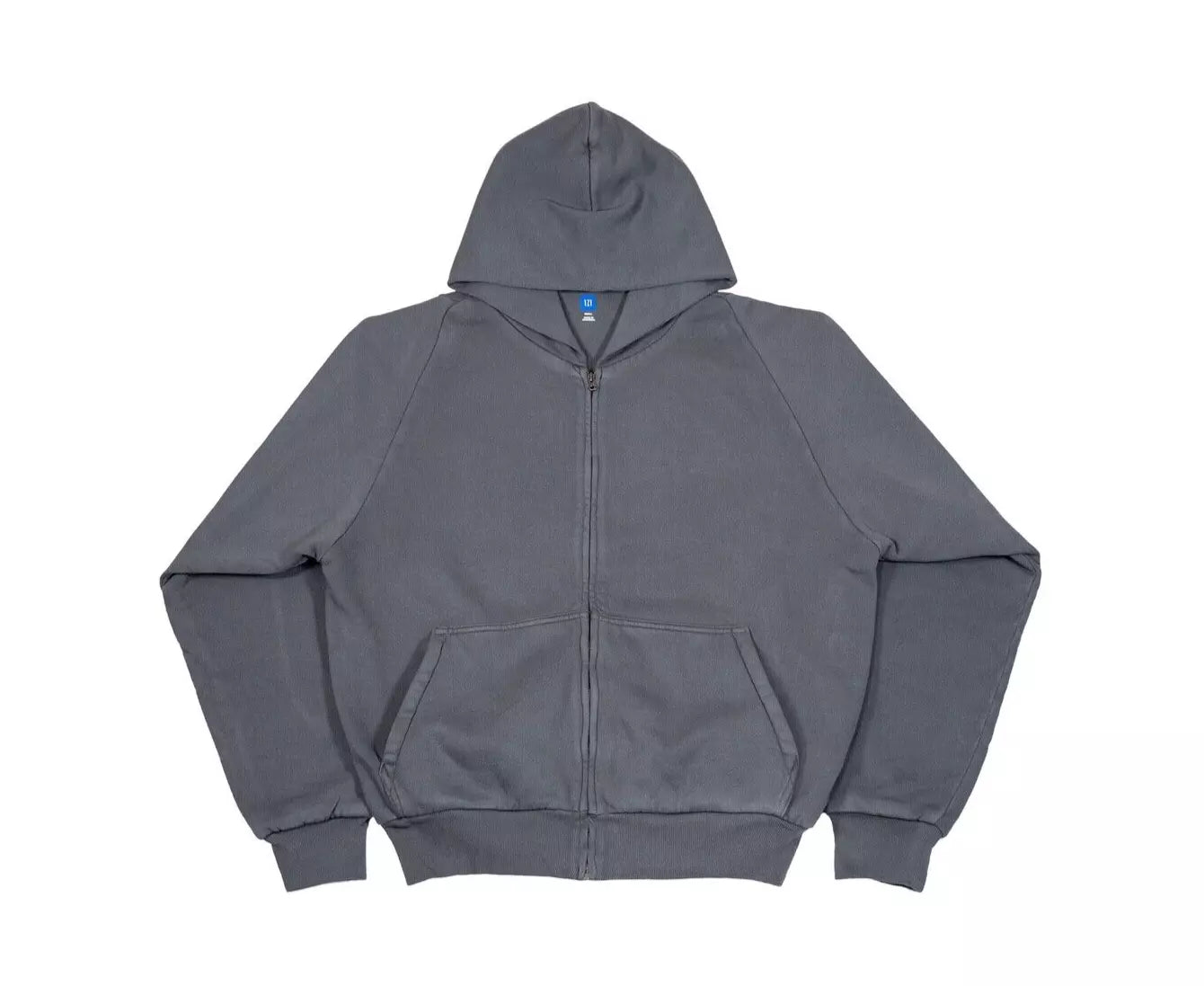 【Yeezy】 YZY Zip-Up Hoodie Dark Grey YZY ZIP-UP HOODIE - DARK GREY – Urban Necessities