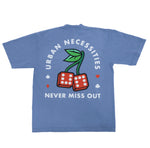 UN Cherry Dice Tee - Washed Blue