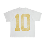 UN 10 Year Tee (white/yellow)