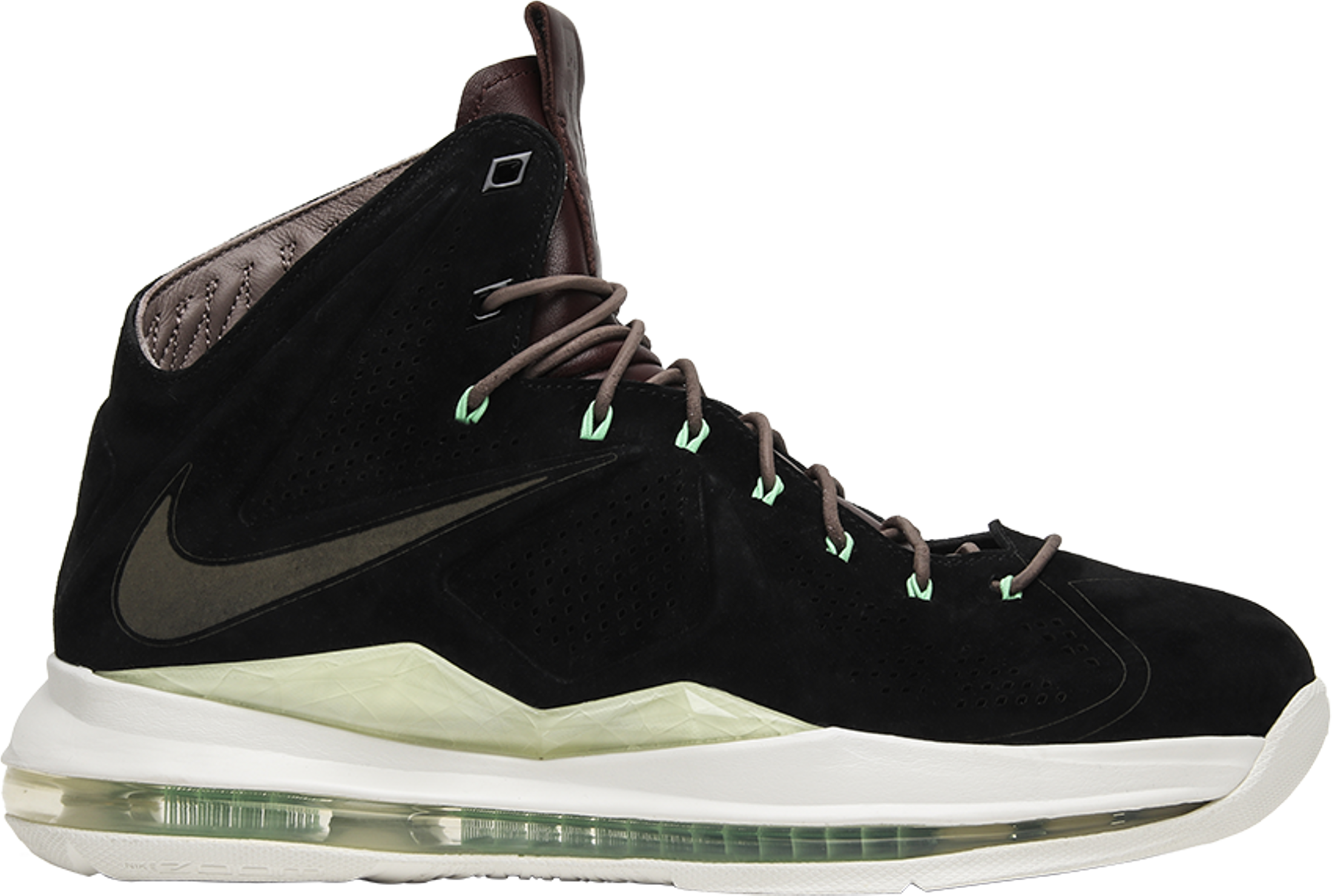 Lebron 10 top all black
