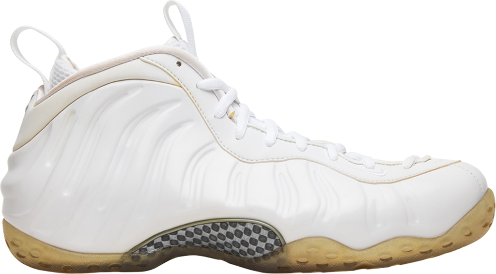 Nike foamposite top one white