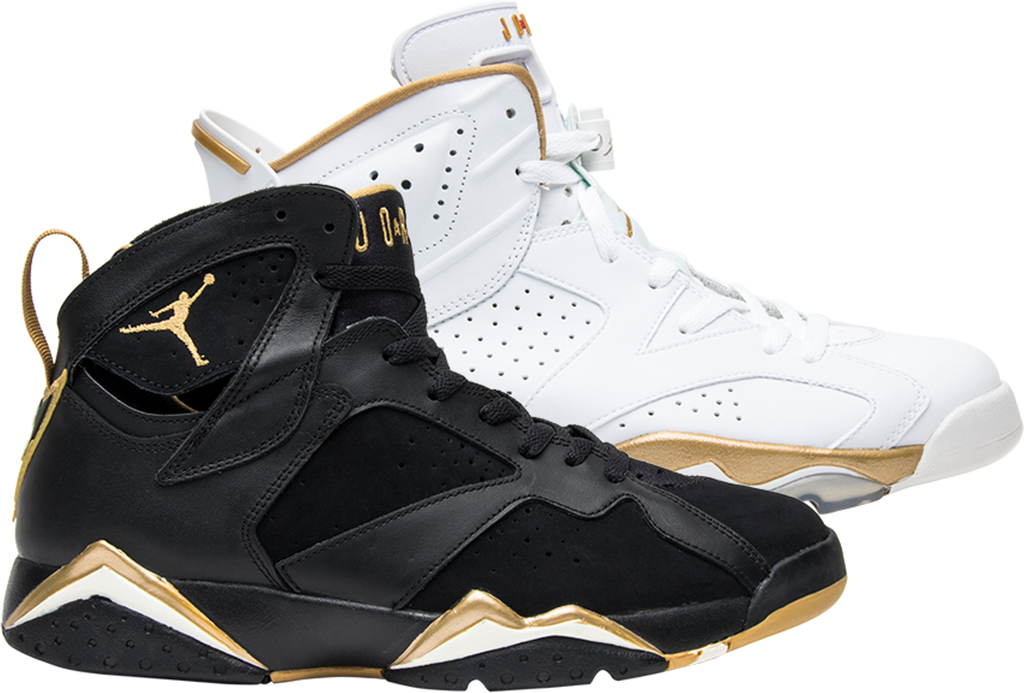 Air Jordan 6/7 Golden Moments Pack GMP - 535357 935