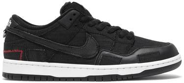 Wasted Youth x Dunk Low SB 'Black Denim' - DD8386 001