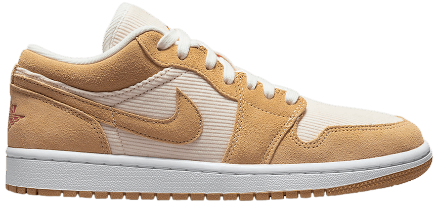 Air jordan 1 low top beige suede
