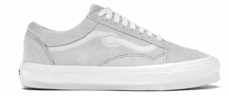 Mens grey old skool top vans