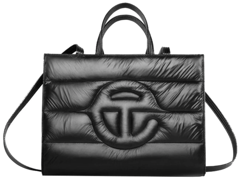 Telfar shopping discount bag medium black