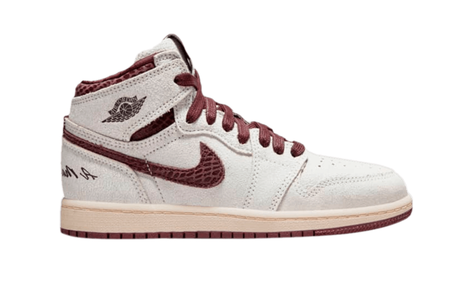 A Ma Mani re x Air Jordan sandals 1 High OG Preschool Size