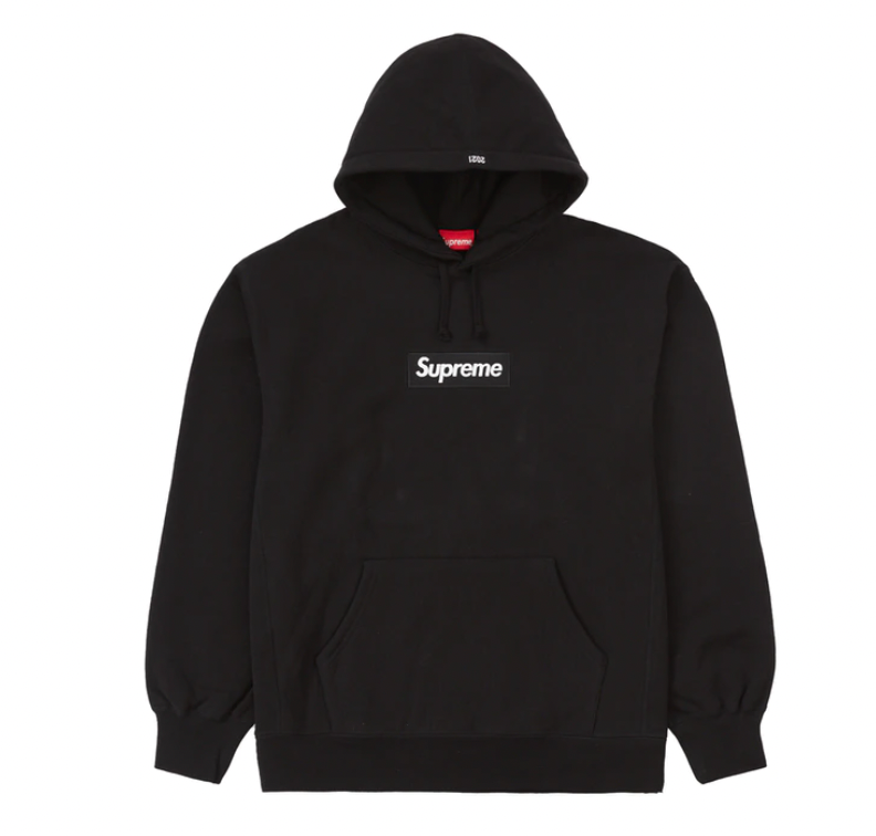 Supreme Burberry Box Logo Hooded Sweatshirt Black Herren - SS22 - DE
