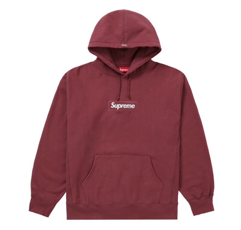 Supreme Box Logo Hooded Sweatshirt 'Red' | Men's Size XL